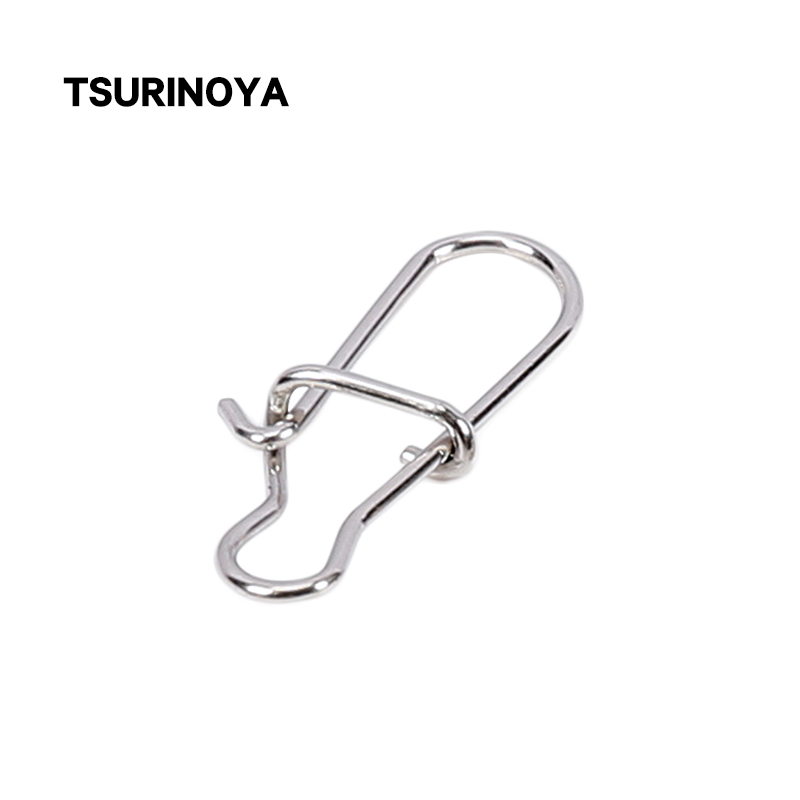 Fishing Equipment Cheap - Tsurinoya-ステンレス鋼の釣り針,50個,fastlockクリップ,安全ピン,アクセサリー,ルアーフック用ギア