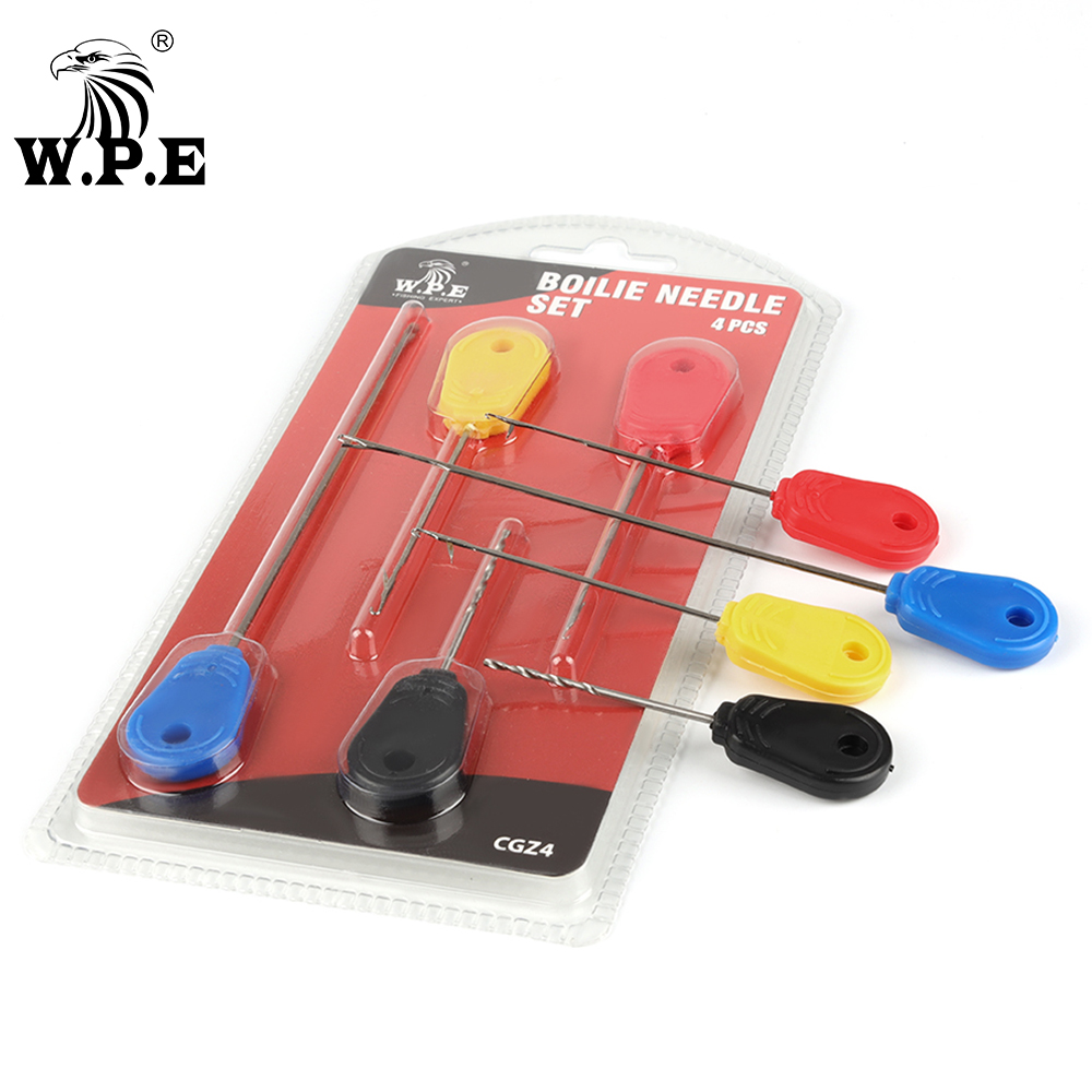 Fishing Equipment Cheap - W.p.e-釣り道具アクセサリー,4ピース/1セット,バイアル用ステンレス鋼針キット