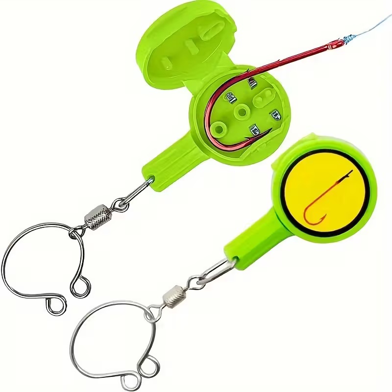 2個の釣り用ガジェット：結び目ツール、多機能釣り用のアウトド - Ice Fishing Tip Up のレビューと価格